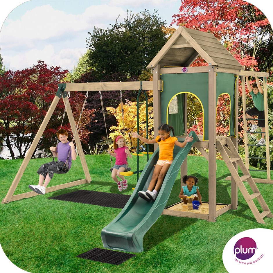 Plum Kudu Wooden Climbing Frame Outdoor 