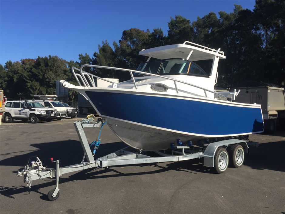 Aluminium Boat Custom plate 6.25m Cuddy Cabin Hard Top Brand New 2015