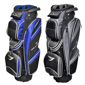 Tommy Armour Classic Cart Bag (Black/Blu
