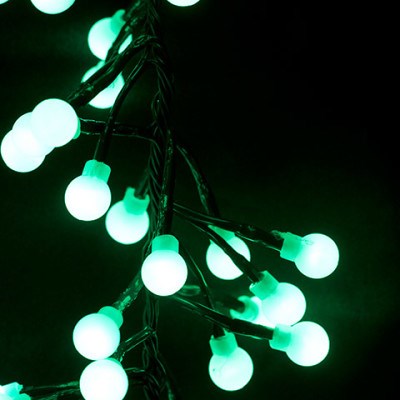 Christmas LED Berry Cluster Lights 2.4m 