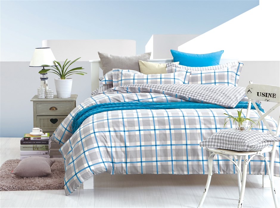 Dreamaker Egyptian Cotton Quilt Cover Se