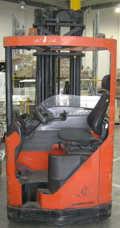 Bt High Reach Forklift Truck Electric Orange Colour Model Rr B2 S N 591 Auction 0002 5016732 Grays Australia