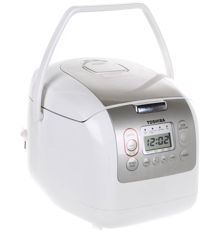 TOSHIBA Digital Rice Cooker, Model No. RC18NMFIAU (WT) N.B Not in