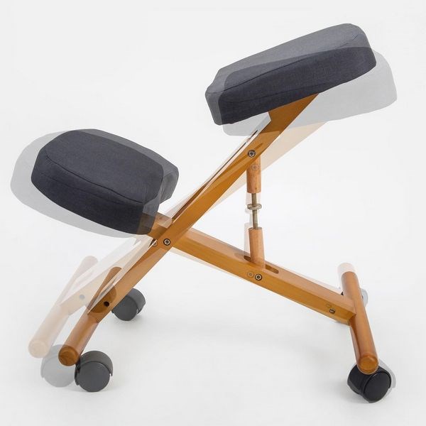 Buy Ergonomic Kneeling Chair - BLACK | Grays Australia