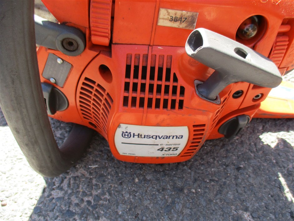 Husqvarna E-Series 435 X-Torq Chainsaw Auction (0008-3012371) | Grays ...