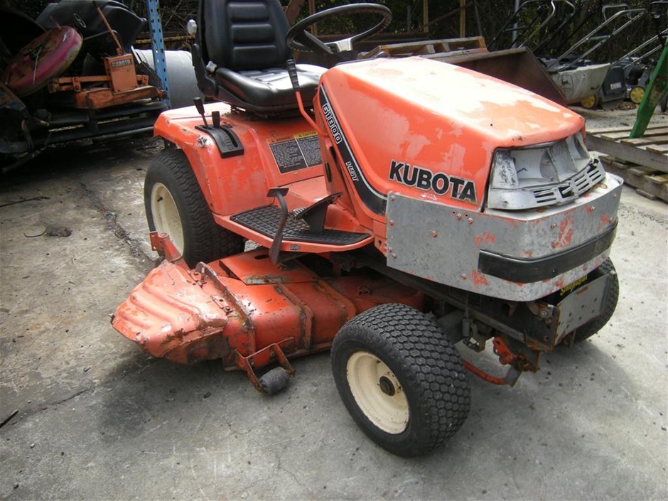 Kubota G1800 18 hp 3 cylinder Diesel Lawn Tractor, 2WD , 48” cutting ...