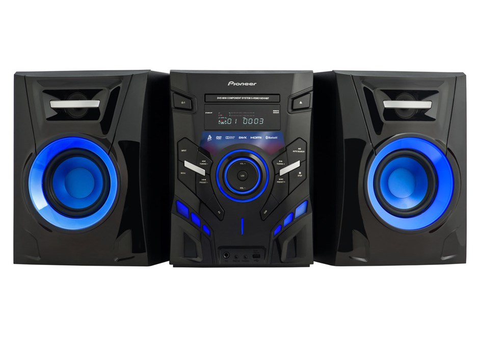 Pioneer X-RSM310DVHBT Mini System (Black