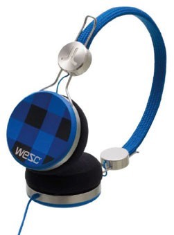 WeSC Checked Banjo Premium Headphones