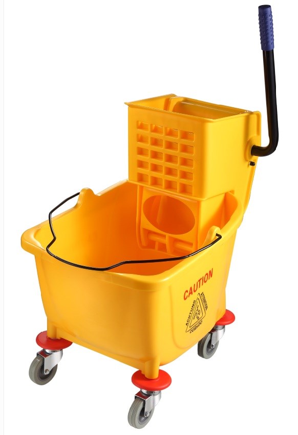 Buy Deluxe Mop Wringer Bucket with Side Press Grays Australia