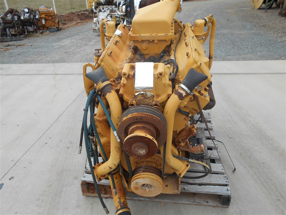 3408 Caterpillar V8 Diesel engine Auction (00137014329) Grays Australia