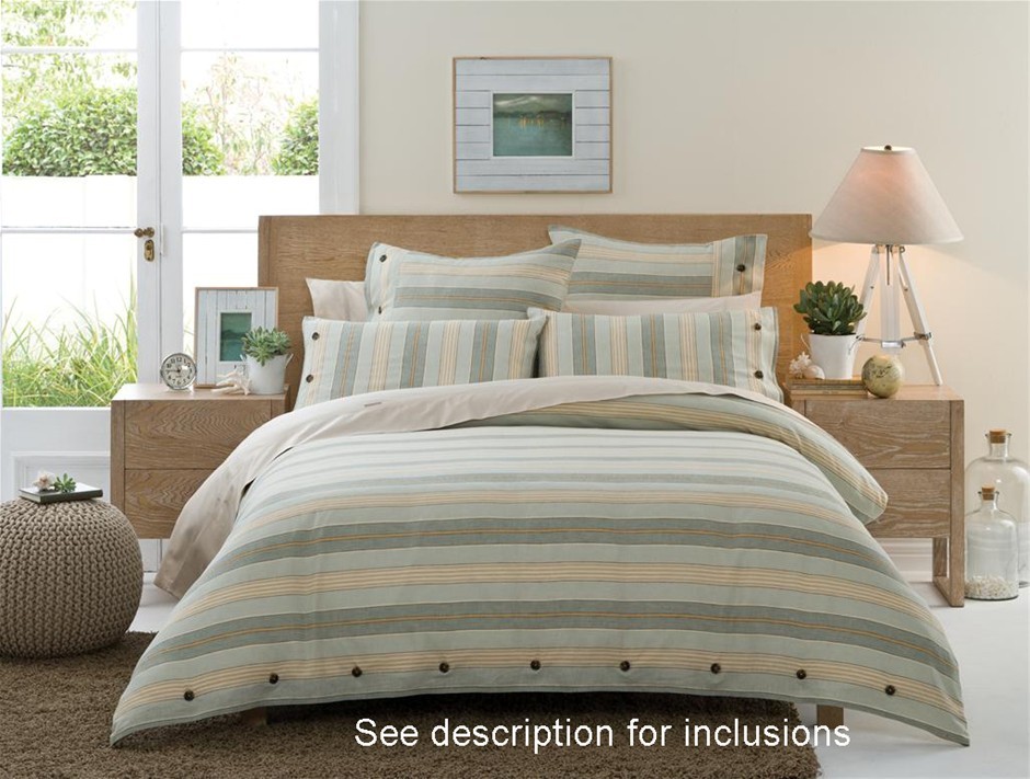 Cotton House River Single Quilt Cover