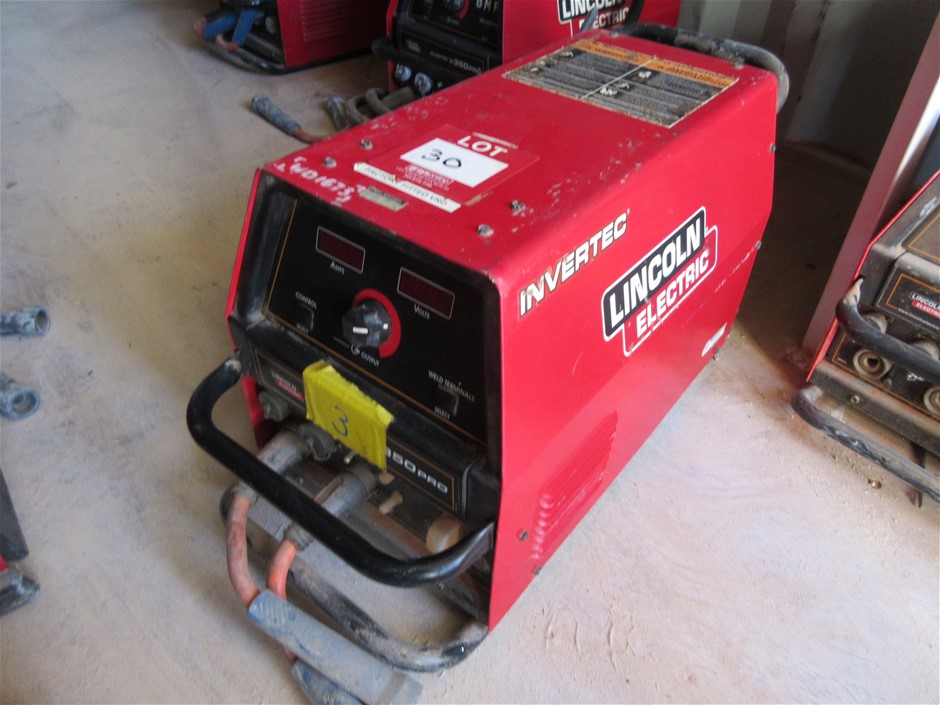 Lincoln Electric Invertec V350 Pro Welder Auction (0030-9005347 ...