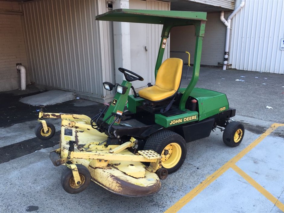 John Deere F935 diesel ride on mower, diesel engine, 72`` cutting deck ...