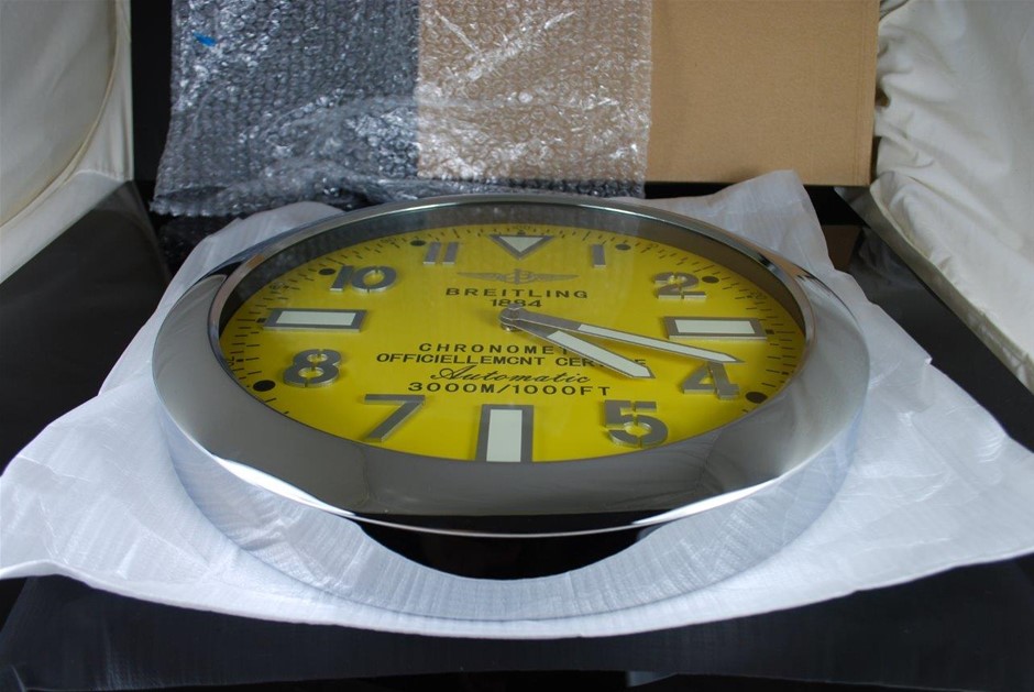 Breitling navitimer wall discount clock