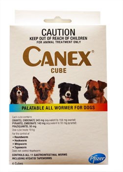 Canex sales dog wormer