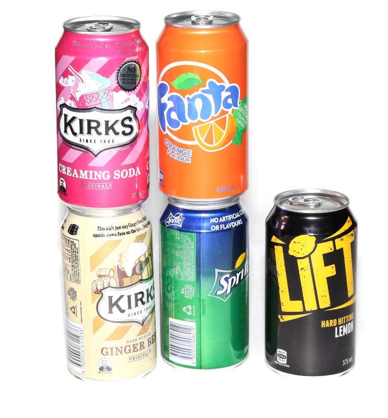 90 Cans x Mixed Soft Drinks 375ml. (236983127) Auction