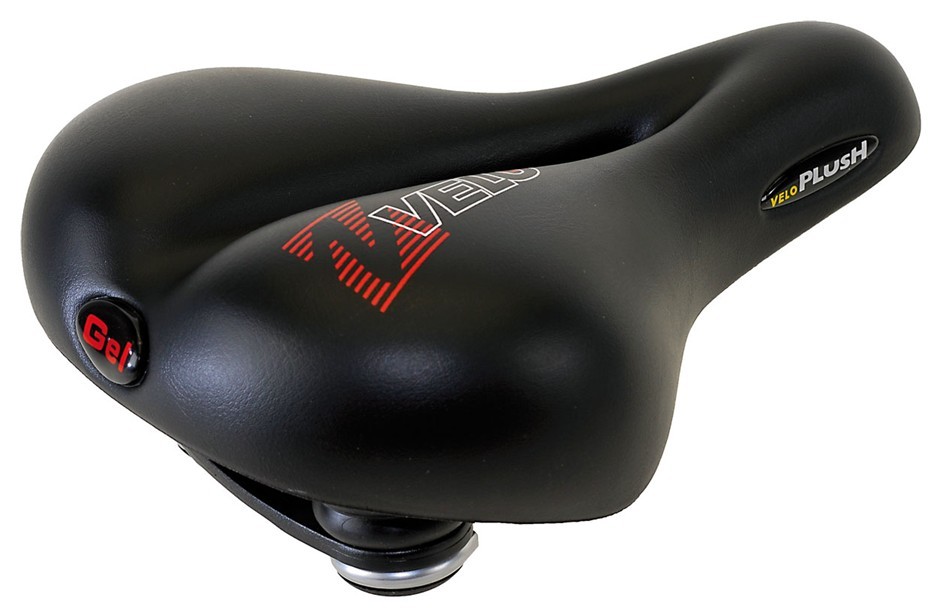 Saddle Velo Plush Gel Elasto Deep Channe