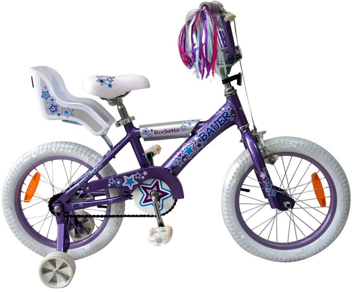 Bauer Rockette 16 Girls Metallic Purple Bike RRP 159.99