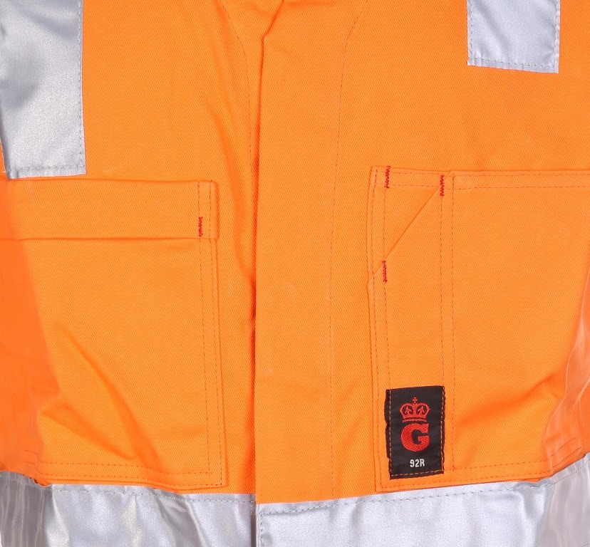 2 x KING GEE Cotton Drill Overalls, Size 92R, Action Back, 3M Reflective Ta Auction