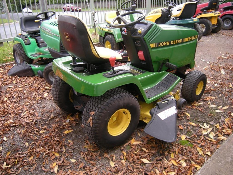 John Deere LX172 Lawn Tractor, 14 Hp. Kawasaki Engine, 38” heavy duty ...