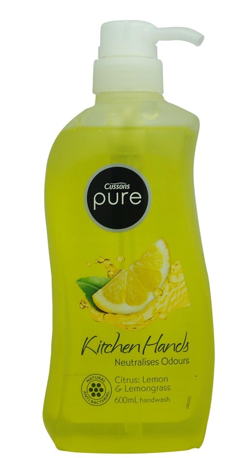 4 x Cussons 600mL Pure Kitchen Hands Han