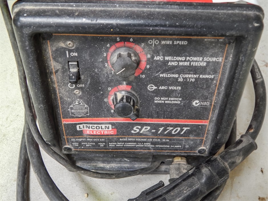 Mig Welder Lincoln Model Sp 170t Auction 0031 Grays Australia