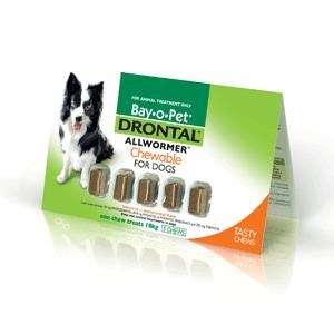 Drontal on sale allwormer chewable