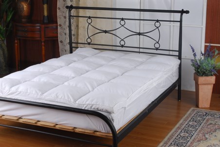 100% White Duck Feather Mattress Topper 