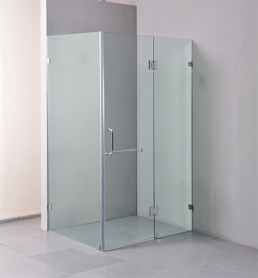 1200 x 900mm Frameless 10mm Glass Shower