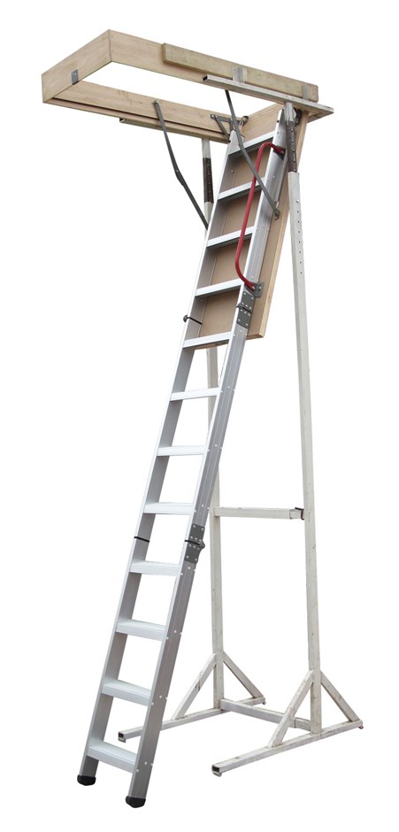 Deluxe Aluminium Attic Loft Ladder - 270