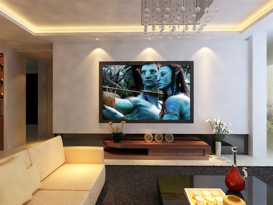 120" Projector Screen Flat Fixed Frame