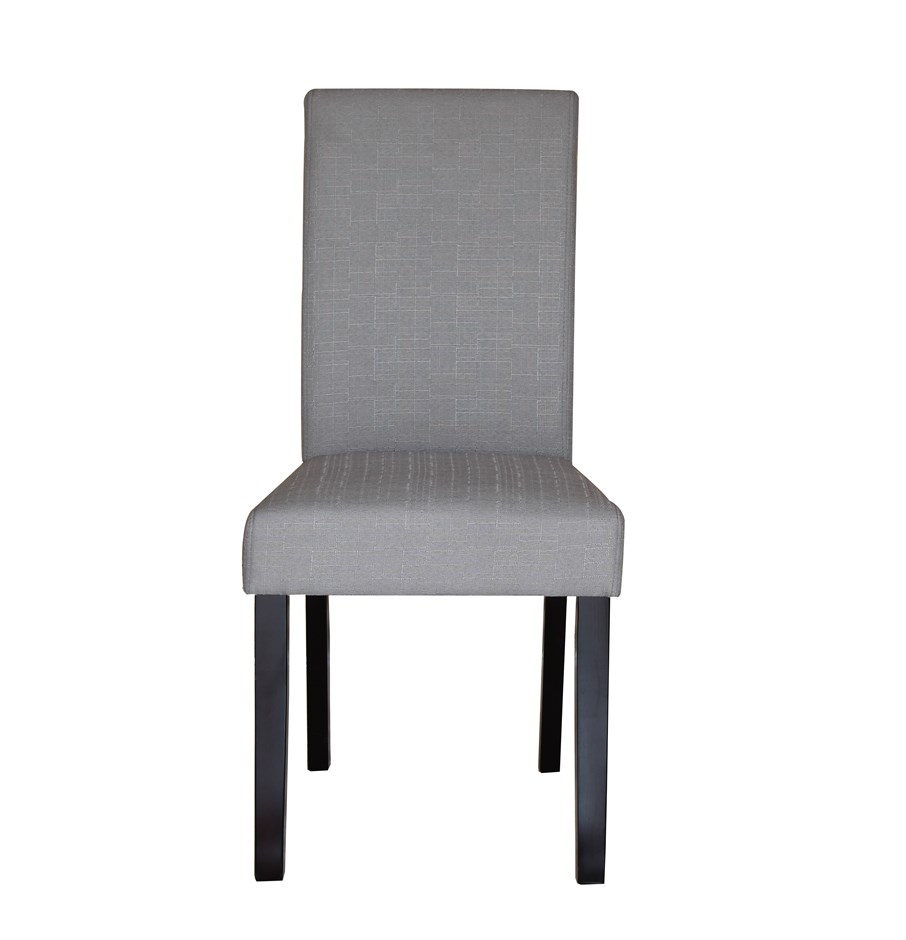 Buy 2 x Premium Fabric Linen Palermo Dining Chairs High Back Light