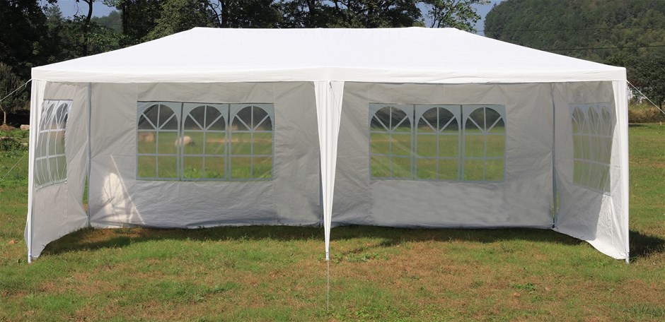 3x6m Gazebo Outdoor Marquee Tent Canopy 