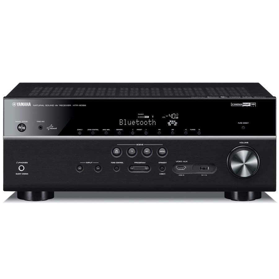 Yamaha HTR-6068 AV Receiver w/Wi-Fi & Bl