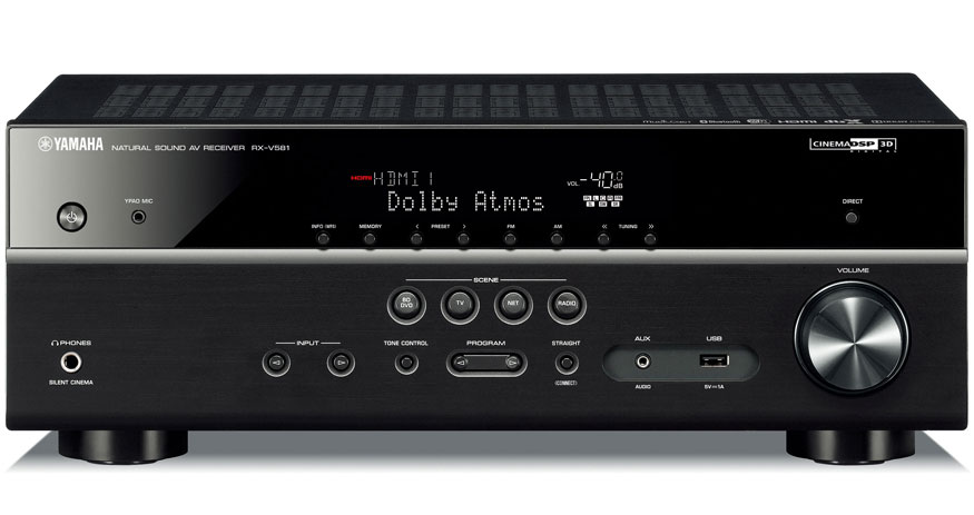 Yamaha RX-V581 7.2 Channel Bluetooth AV 