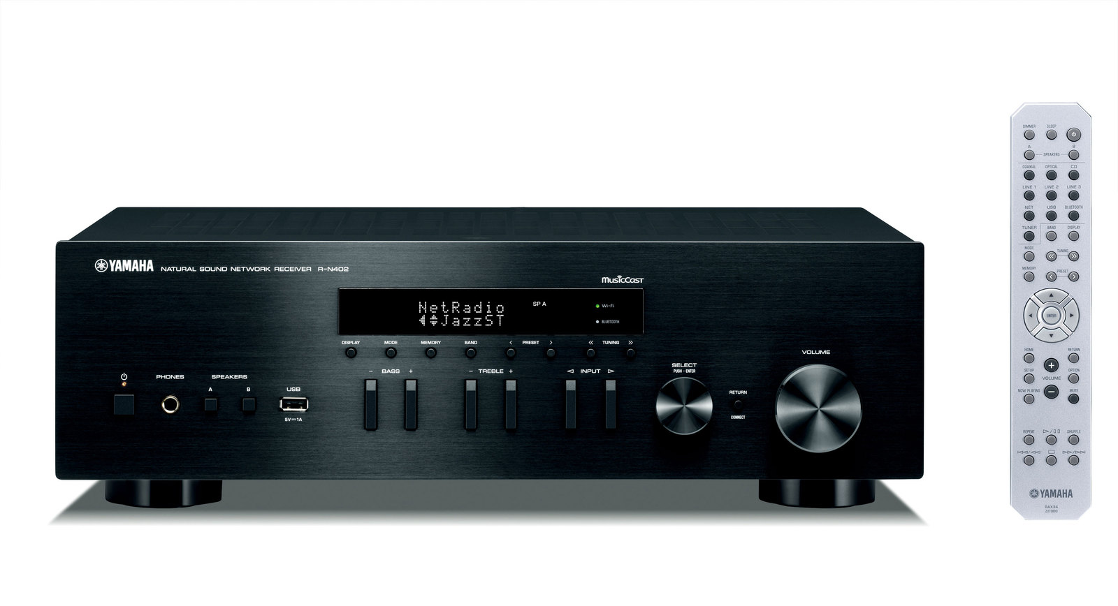 Yamaha RN402 Stereo Receiver (Black)