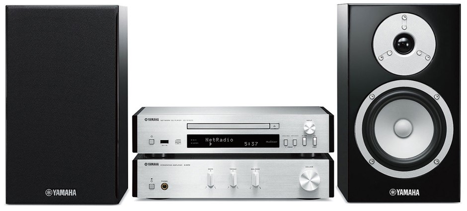 Yamaha MCRN670 Micro HiFi System (Silver