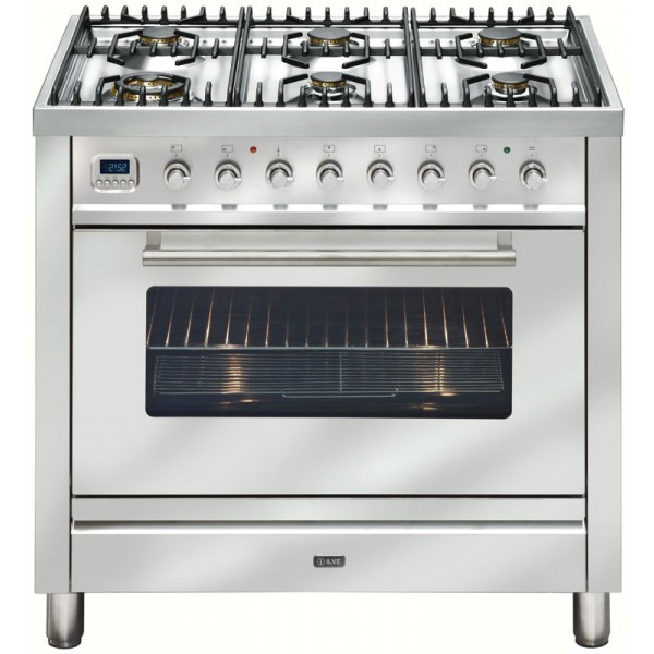 Ilve 90cm Dual Fuel Freestanding Cooker (NT906WMP/I) Auction