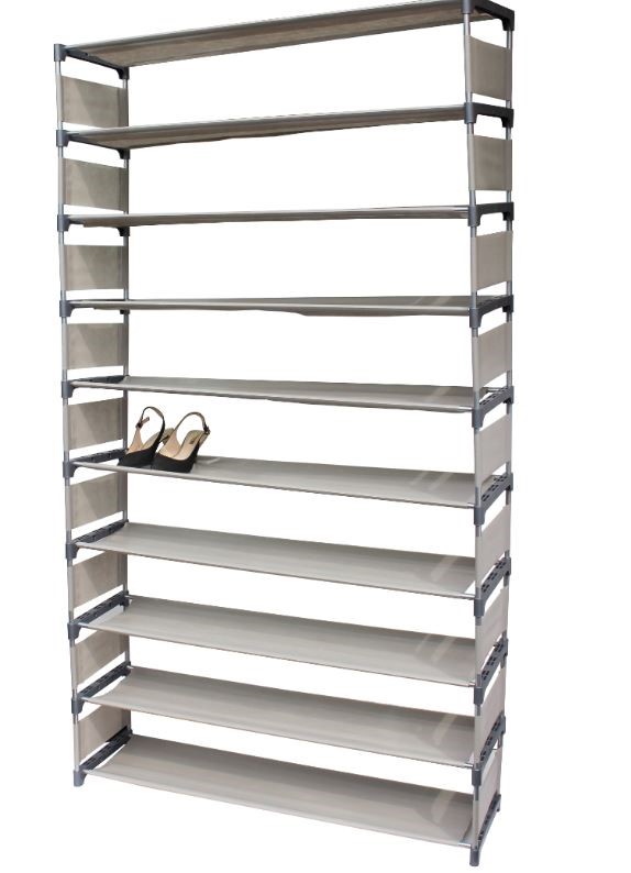 50 Pairs 10 Tiers Shoe Rack
