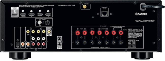 Buy Yamaha HTR-5069 7.2Ch MusicCast UHD AV Receiver (Black
