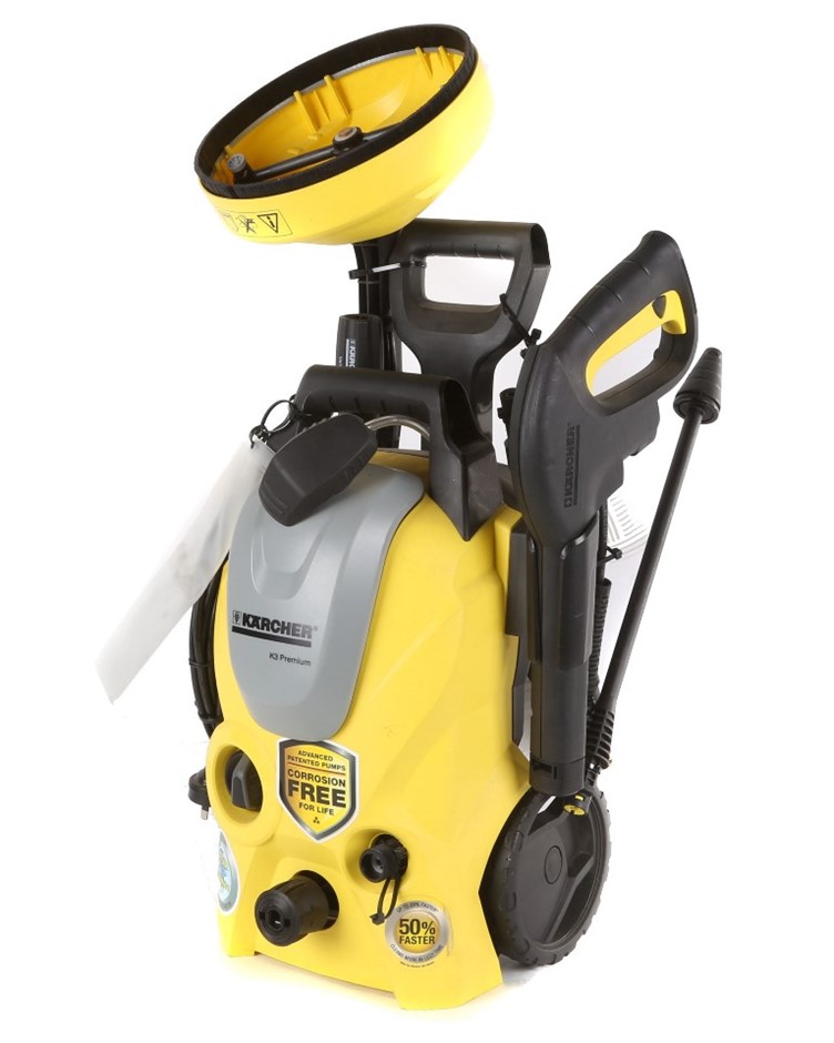KARCHER K4 Pressure Washer 1800psi c/w Patio Cleaning Attachment. (SN