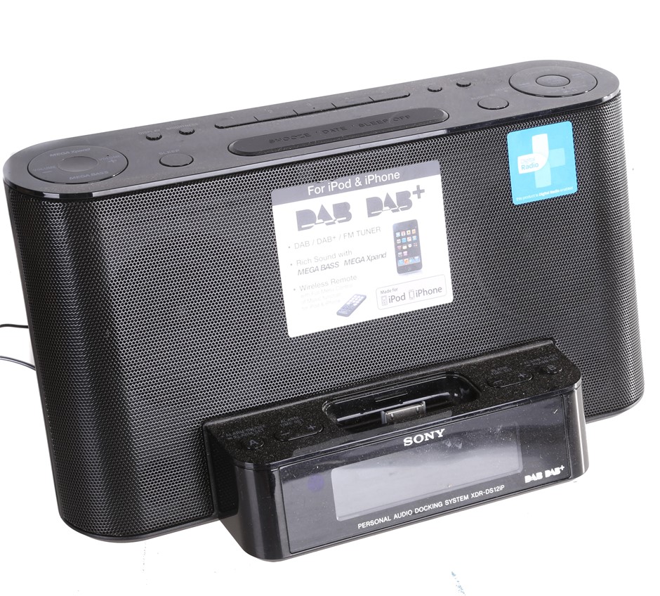 SONY XDRDS12IP Personal Audio Docking System. N.B. Not in original box