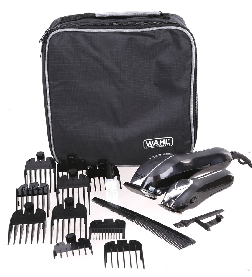 WAHL Deluxe Premium Hair Cutting & TouchUp Kit. N.B. has had some use, may Auction