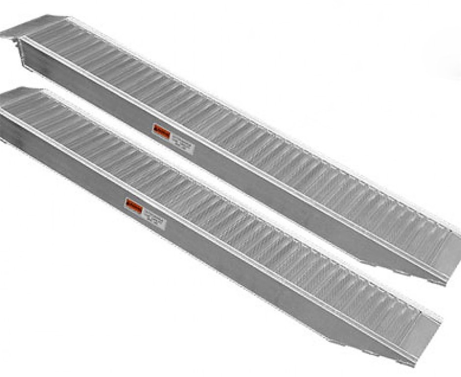 2x Heavy Duty Aluminium Loading Ramps - 