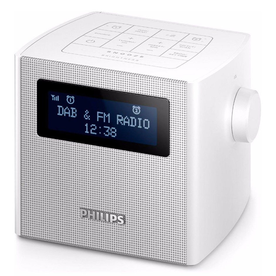 Philips DAB+ Digital Radio Dual Alarm Cl