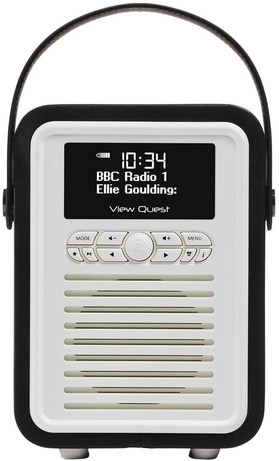 View Quest Retro Mini DAB+ FM Radio with