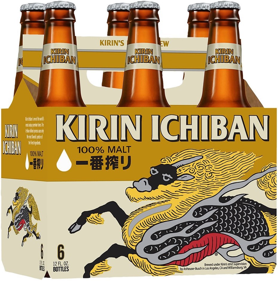 Kirin Ichiban (24 x 330mL) Japan.