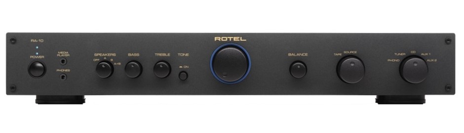 Rotel RA10 Integrated Amplifier (Black)