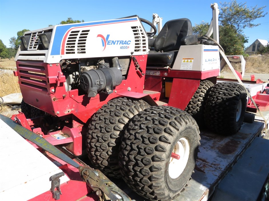 Ventrac 4500p all wheel drive articulating tractor Serial No 4500P