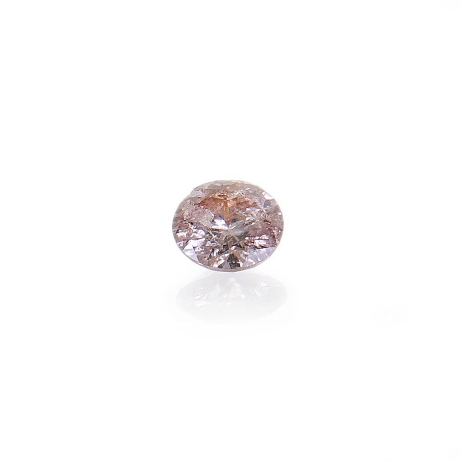 0.03ct Light Pink Natural Diamond